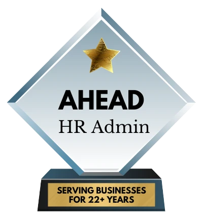Human Resources Green Bay WI AHEAD Human Resources 22 Years Plaque